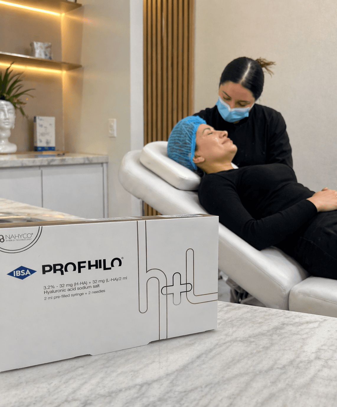 Profhilo facial bioremodeling treatment at Longeva